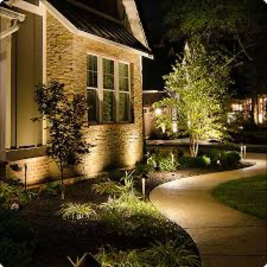 Landscape Illumination near North Richland Hills